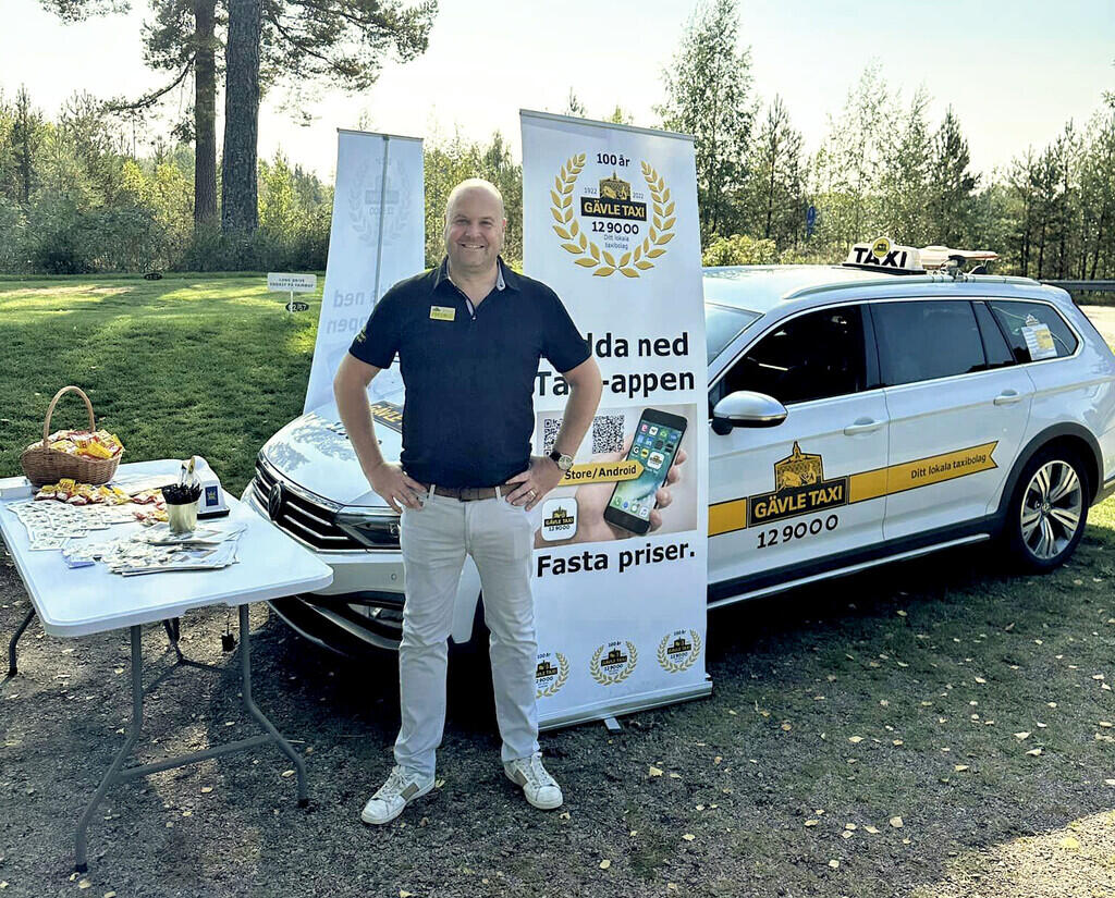 Gävle Taxi 129000 var hålvärd på GIF-Golfen-