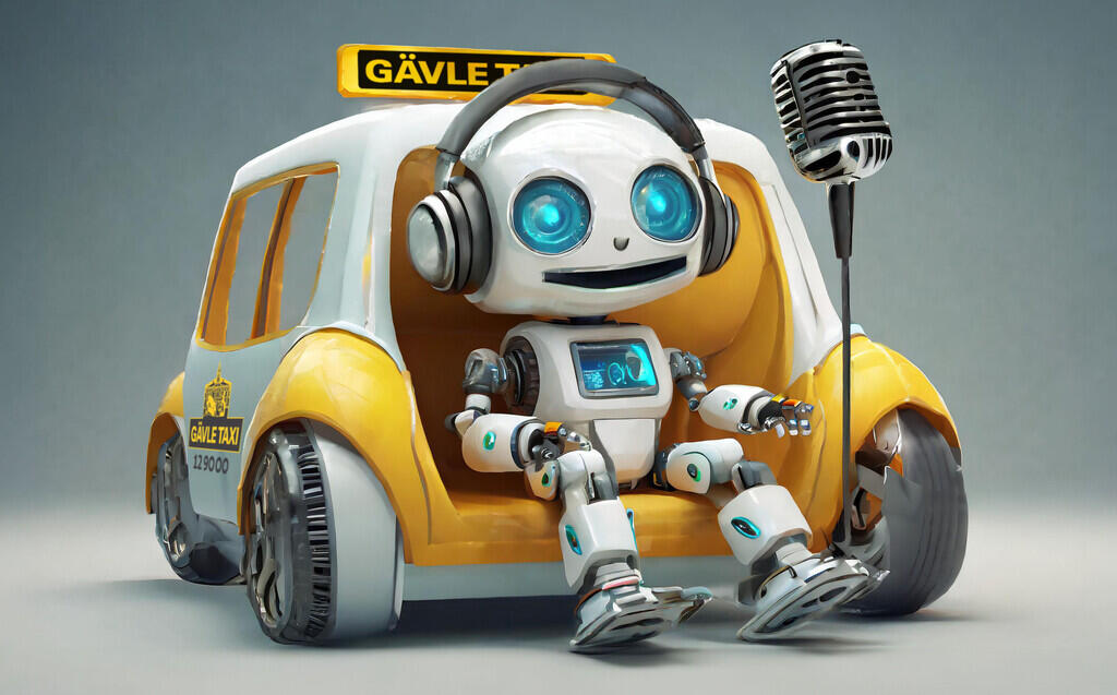 Gävle Taxi erbjuder Voicebot service.