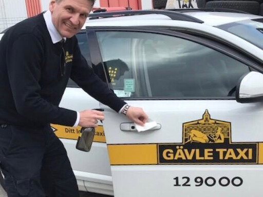 Gävle Taxi tar krafttag mot virus