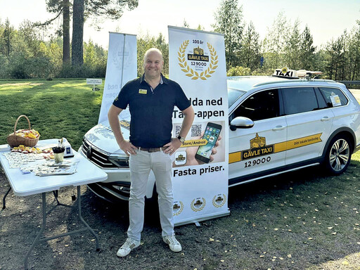 Gävle Taxi var hålvärd på GIF-Golfen